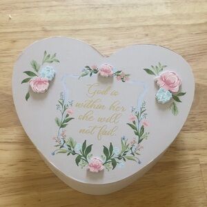 Floral Jewelry/prayer Box